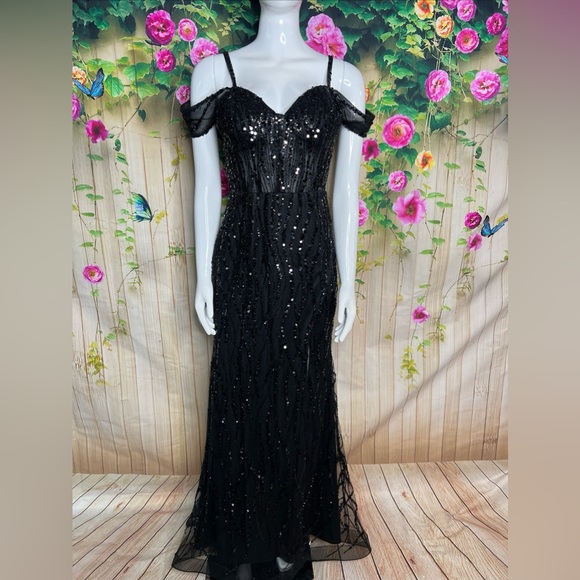 Cindy Collection Dresses Cindy Collection Long Gown Dress Poshmark